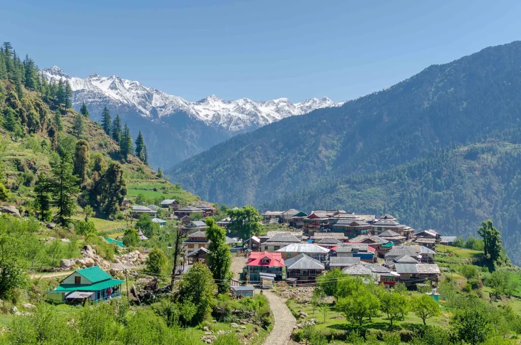Tirthan Valley Hotel View